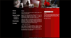 Desktop Screenshot of findingthefallen.com